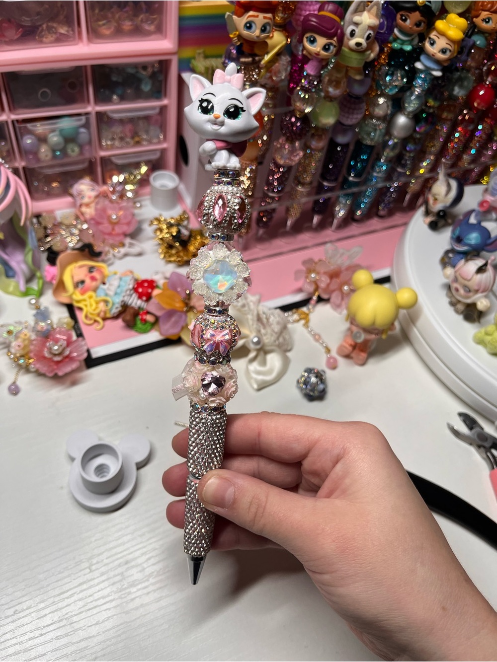 Bundle: Rabbit, Snow White, Alice, Marie pens - Picture 4 of 10